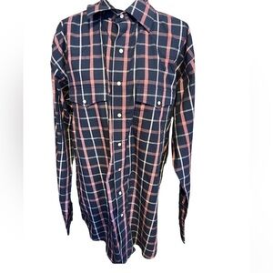 NWT Resistol Western Snap Button Shirt L